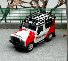 Load image into Gallery viewer, Master 1:64 White Defender 90 ORV SUV Sports Model Diecast Metal Car New Collection