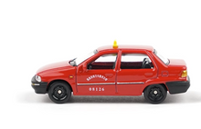 Load image into Gallery viewer, XCARTOYS 1:64 Taxi Red TJ7100 Sedan Sports Model Diecast Metal Car