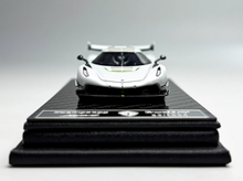 Load image into Gallery viewer, FA 1:64 White Jesko Super Racing Sports Model Diecast Resin Car New
