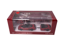 Load image into Gallery viewer, MLGB 1:64 JDM Red NA1 NSX TRA Camper Trailer Sport Model Diecast Metal Car New