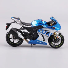 Load image into Gallery viewer, Bburago 1:18 2021 GSX R1000 R Racing Sports Model Diecast Metal Motorcycle