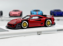 Load image into Gallery viewer, Autobots 1:64 F40 Yasid Widebody Racing Sports Model Diecast Metal Car New Collection