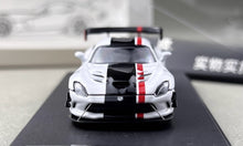 Load image into Gallery viewer, HM 1:64 White Viper ACR Racing Sports Model Diecast Metal Car New Collection