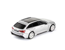 Load image into Gallery viewer, Masdi 1:64 Silver RS6 Touring Wagon Sports Model Diecast Metal Car New Collection
