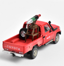 Load image into Gallery viewer, HF 1:64 Red Military LC79 J70 Single Cab Pickup Model Diecast Metal Car New