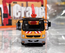 Load image into Gallery viewer, GCD 1:64 Yellow Fuso Fighter Crane Truck Model Diecast Metal Car New Collection