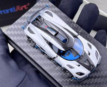Load image into Gallery viewer, FA 1:64 White Agera RS1 Super Racing Sports Model Diecast Resin Car New Collection
