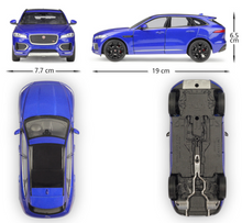 Load image into Gallery viewer, WELLY 1:24 F Pace City SUV Sports Model Diecast Metal Car Display