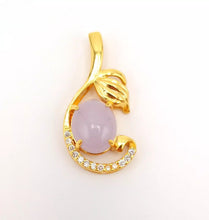 Load image into Gallery viewer, Nature Jade Leaf Drop Pendant Necklace Gift Jewelry charm Blessing Lucky New