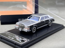 Load image into Gallery viewer, TC 1:64 1985 Silver Black Seville Elegante Sports Model Diecast Metal Car New Collection