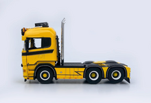 Load image into Gallery viewer, Revive 1:64 Yellow Scania R Tractor Unit Truck Model Diecast Metal Car New