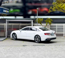 Load image into Gallery viewer, VAV 1:64 White A6L Luxury Sedan Sports Model Diecast Metal Car New Collection