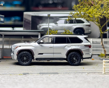 Load image into Gallery viewer, CM 1:64 Silver Sequoia Full Sized SUV ORV Sports Model Diecast Metal Car New Collection