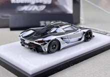 Load image into Gallery viewer, HKM 1:64 Plating Silver Jesko Absolut Racing Sport Model Diecast Metal Car New Collection