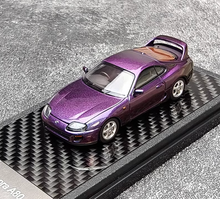Load image into Gallery viewer, LCD 1:64 Purple Supra A80 Coupe Sports Model Diecast Metal Car New Collection