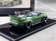 Load image into Gallery viewer, SW 1:64 Green M4 ADRO BODY KIT Coupe Sports Model Diecast Metal Car New Collection