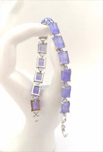 Load image into Gallery viewer, Nature Jade Beaded Bracelet Jewelry Blessing Lucky Fortune Gift For Her Purple