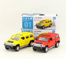 Load image into Gallery viewer, CCA 1:43 HUMMER H3 SUV Off Road Sports Model Toy Diecast Metal Car BN