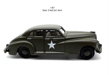 Load image into Gallery viewer, 1:87 Green Military Army Packard Vintage Classic Model Diecast Metal Car New Collection