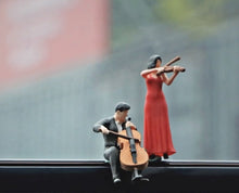 Load image into Gallery viewer, 1:64 Painted Figure Mini Model Miniature Resin Diorama Concert Conductor Rostrum New Collection