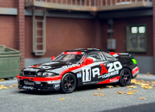 Load image into Gallery viewer, Inno 1:64 Black Skyline GTR R33 Sendan Highland Model Diecast Metal Car New Collection