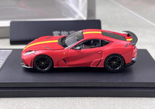 Load image into Gallery viewer, LT 1:64 Matte Red 812 Novitec N-Largo Racing Sport Model Diecast Metal Car New Collection