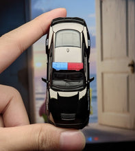 Load image into Gallery viewer, CM 1:64 Mustang Dark Horse Police Coupe Sports Model Diecast Metal Car New Collection