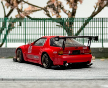 Load image into Gallery viewer, Tarmac 1:64 Red JDM RX-7 FC3S Pandem Sports GT Model Diecast Metal Car New Collection