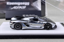 Load image into Gallery viewer, HKM 1:64 Plating Silver Jesko Absolut Racing Sport Model Diecast Metal Car New Collection