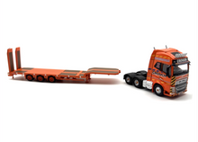 Load image into Gallery viewer, OXFORD 1:76 Volvo FH4 GXL Semi-Low Loader Truck Trailer Model Diecast Metal Car New Collection