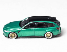 Load image into Gallery viewer, DM 1:64 Green M3 Wagon Touring Sports Model Diecast Metal Car New Collection