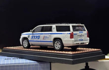 Load image into Gallery viewer, GOC 1:64 HEC White 2015 Suburban US Police K9 SUV Model Diecast Metal Car New Collection