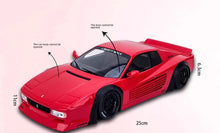 Load image into Gallery viewer, GTspirit 1:18 Red 512TR LWBK Widebody Racing Sport Model Diecast Resin Car New