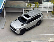 Load image into Gallery viewer, CM 1:64 Silver Sequoia Full Sized SUV ORV Sports Model Diecast Metal Car New Collection