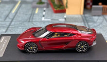 Load image into Gallery viewer, HKM 1:64 Red Gemera Super Racing Sports Model Diecast Metal Car
