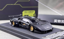 Load image into Gallery viewer, PSC 1:64 HEC Black LP800-4 Racing Sports Model Diecast Metal Car New Collection