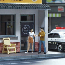 Load image into Gallery viewer, 1:64 Painted Figure Mini Model Toy Miniature Car Scenes Resin Apron Waitress