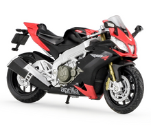 Load image into Gallery viewer, WELLY 1:18 RSV 4 Factory Racing Sports Model Diecast Metal Motorcycle