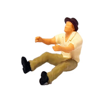 Load image into Gallery viewer, 1:64 Painted Figure Mini Model Miniature Resin Diorama Labour Woodman Worker