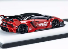Load image into Gallery viewer, Scalemini 1:64 Coke LP700 GT EVO LBWK #53 Sports Model Diecast Resin Car New Collection
