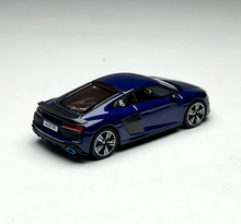 Load image into Gallery viewer, Masdi 1:64 Dark Blue 2022 R8 V10 Coupe Sports Model Diecast Metal Car New Collection