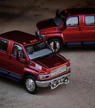 Load image into Gallery viewer, GOC 1:64 Red Kodiak C4500 Muscle Pickup Truck Model Diecast Metal Car New Collection