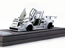 Load image into Gallery viewer, Topart 1:64 White LBWK Countach Racing Sports Model Diecast Metal Car New Collection