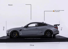 Load image into Gallery viewer, GTspirit 1:18 Gray M4 G82 Coupe Racing Sports Model Diecast Resin Car New