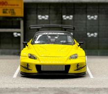 Load image into Gallery viewer, MT 1:64 JDM Yellow S2000 AP1 JS Racing Sports Model Diecast Metal Car New Collection