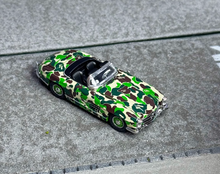 Load image into Gallery viewer, ZF 1:64 300SL W198 Camo Classic Sports Model Diecast Metal Car New