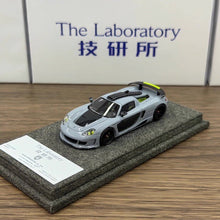 Load image into Gallery viewer, 1:64 Laboratory Gray Gemballa Mirage GT Sports Model Diecast Resin Car New Collection