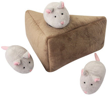 Load image into Gallery viewer, Dog Hide and Seek Toys Chew Puppy Fluffy Puzzle Interactive Toy Animal Shape Pet