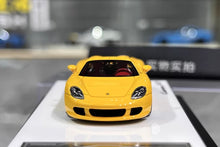 Load image into Gallery viewer, Deepmaker 1:64 Yellow Carrera GT Sport Model Diecast Resin Car New Collection