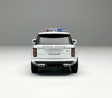 Load image into Gallery viewer, Masdi 1:64 White Police Range Rover SUV Sports Model Diecast Metal Car New Collection